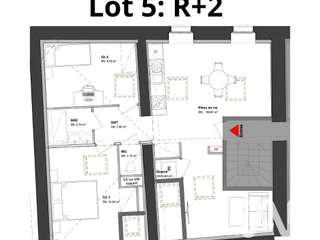 Vente appartement 3 pièces