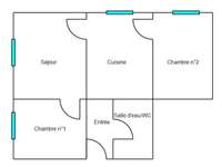 Vente appartement 3 pièces