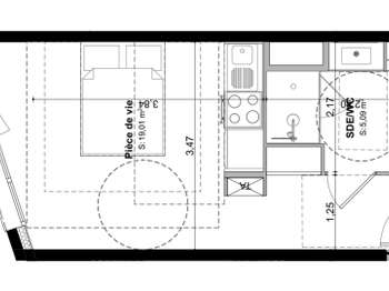 Vente appartement 1 pièce Vente appartement 1 pièce