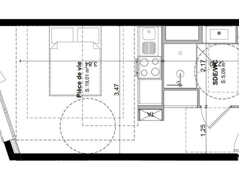 Vente appartement 1 pièce Vente appartement 1 pièce