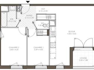 Vente appartement 3 pièces Vente appartement 3 pièces