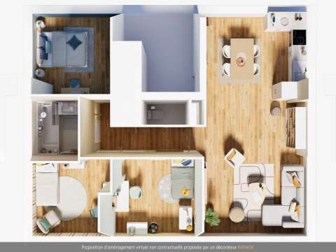 Vente appartement 4 pièces