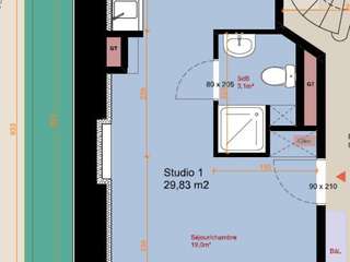 Vente appartement 1 pièce