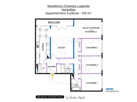 Vente appartement 5 pièces