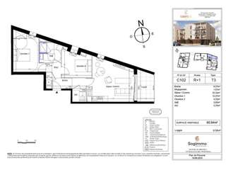 Vente appartement 3 pièces Vente appartement 3 pièces