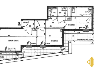 Vente appartement 3 pièces