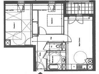 Vente appartement 3 pièces