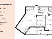 Vente appartement 3 pièces