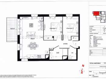 Vente appartement 3 pièces Vezin-le-Coquet 35