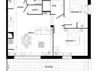 Vente appartement 3 pièces Vente appartement 3 pièces