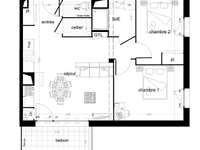 Vente appartement 3 pièces Vente appartement 3 pièces