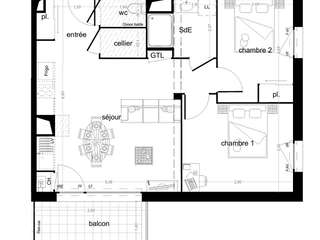 Vente appartement 3 pièces
