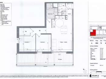 Vente Appartement 3 piècesVezin-le-Coquet
