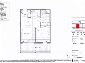 Vente appartement 2 pièces Vezin-le-Coquet 35