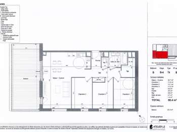 Vente appartement 4 pièces