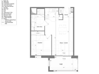 Vente appartement 2 pièces