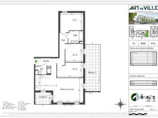Vente appartement 4 pièces Vente appartement 4 pièces