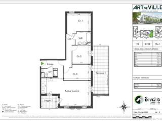 Vente appartement 4 pièces