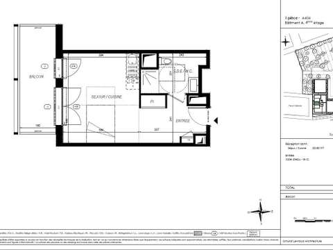 Vente appartement 1 pièce Vente appartement 1 pièce