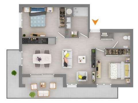 Vente appartement 3 pièces Vente appartement 3 pièces