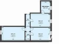 Vente appartement 3 pièces