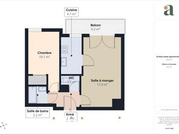 Vente appartement 2 pièces
