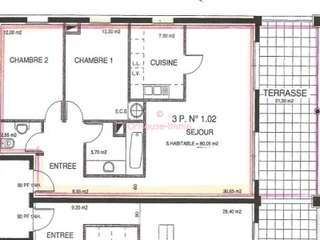 Vente appartement 3 pièces Vente appartement 3 pièces