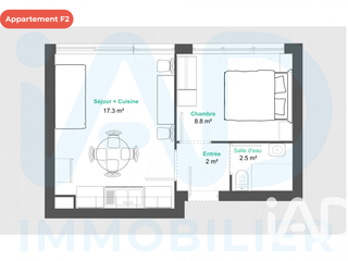Vente appartement 2 pièces Vente appartement 2 pièces