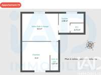 Vente appartement 2 pièces Vente appartement 2 pièces