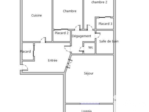 Vente appartement 3 pièces