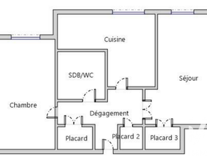 Vente Appartement 2 piècesVilleurbanne