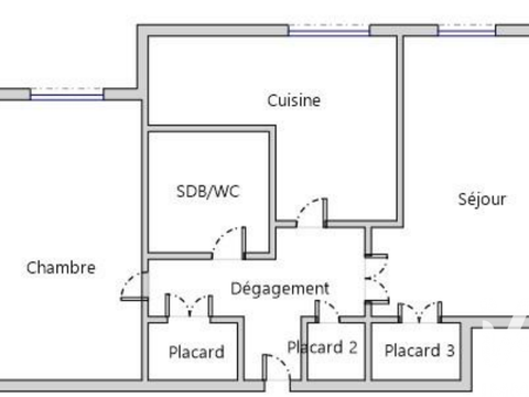 Vente appartement 2 pièces Villeurbanne 69