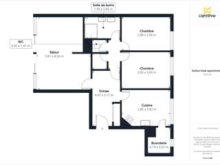 Vente appartement 4 pièces