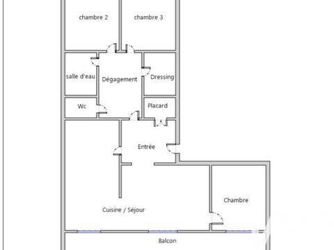 Vente appartement 4 pièces