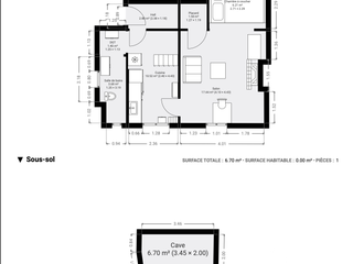Vente appartement 1 pièce