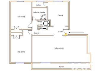 Vente appartement 3 pièces