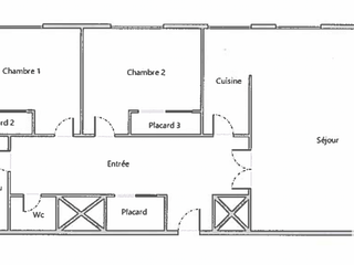 Vente appartement 3 pièces