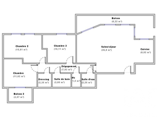 Vente appartement 4 pièces Vente appartement 4 pièces