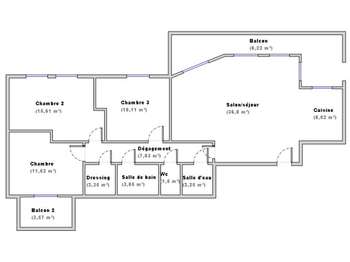 Vente appartement 4 pièces Vente appartement 4 pièces