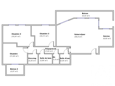 Vente appartement 4 pièces Vente appartement 4 pièces