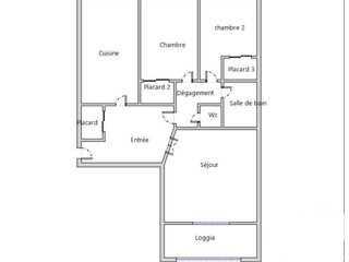 Vente appartement 3 pièces Vente appartement 3 pièces