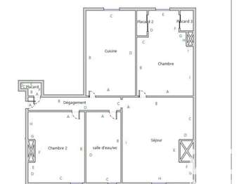 Vente appartement 3 pièces Villeurbanne 69