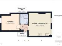 Vente appartement 2 pièces