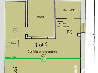 Vente appartement 2 pièces