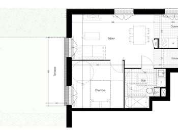 Vente appartement 2 pièces