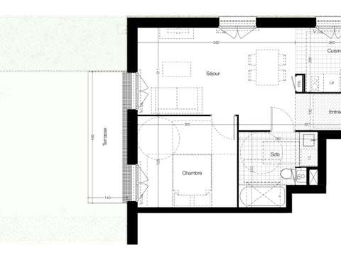 Vente appartement 2 pièces