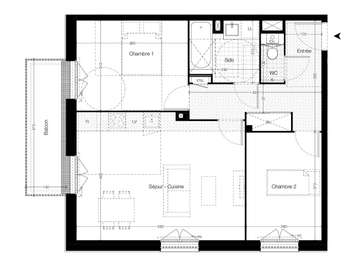Vente appartement 3 pièces