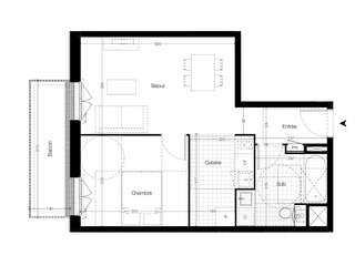 Vente appartement 2 pièces
