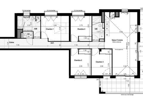 Vente appartement 5 pièces