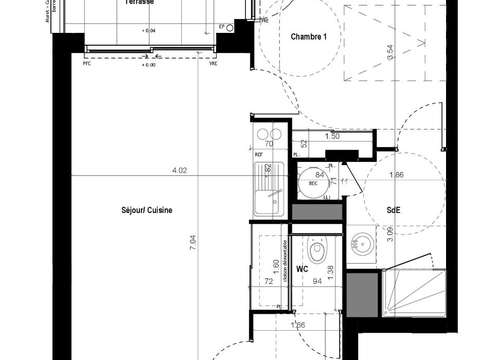 Vente appartement 2 pièces